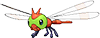Yanma, Front, in Omega Ruby & Alpha Sapphire