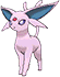 Espeon, Front, in Omega Ruby & Alpha Sapphire