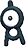 Unown A, Front, in Omega Ruby & Alpha Sapphire