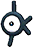 Unown K, Front, in Omega Ruby & Alpha Sapphire