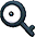 Unown Q, Front, in Omega Ruby & Alpha Sapphire