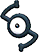 Unown S, Front, in Omega Ruby & Alpha Sapphire