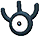 Unown W, Front, in Omega Ruby & Alpha Sapphire