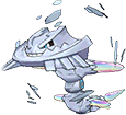Steelix Mega, Front, in Omega Ruby & Alpha Sapphire
