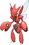 Scizor, Front, in Omega Ruby & Alpha Sapphire
