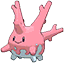 Corsola, Front, in Omega Ruby & Alpha Sapphire
