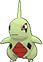 Larvitar, Front, in Omega Ruby & Alpha Sapphire