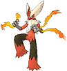 Blaziken Mega in Omega Ruby & Alpha Sapphire