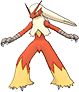 Blaziken in Omega Ruby & Alpha Sapphire