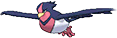 Swellow, Front, in Omega Ruby & Alpha Sapphire