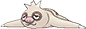 Slakoth, Front, in Omega Ruby & Alpha Sapphire