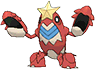 Crawdaunt, Front, in Omega Ruby & Alpha Sapphire
