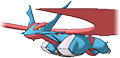 Salamence Mega, Front, in Omega Ruby & Alpha Sapphire