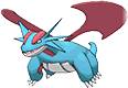 Salamence, Front, in Omega Ruby & Alpha Sapphire
