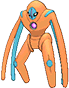 Deoxys Defense Forme in Omega Ruby & Alpha Sapphire