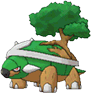 Torterra, Front, in Omega Ruby & Alpha Sapphire