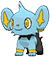 Shinx, Front, in Omega Ruby & Alpha Sapphire