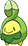 Budew, Front, in Omega Ruby & Alpha Sapphire