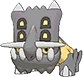 Bastiodon, Front, in Omega Ruby & Alpha Sapphire
