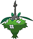 Wormadam Plant Cloak, Front, in Omega Ruby & Alpha Sapphire