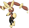 Lopunny Mega, Front, in Omega Ruby & Alpha Sapphire