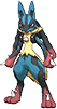 Lucario Mega in Omega Ruby & Alpha Sapphire