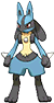 Lucario in Omega Ruby & Alpha Sapphire