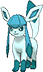 Glaceon, Front, in Omega Ruby & Alpha Sapphire