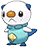 Oshawott in Omega Ruby & Alpha Sapphire