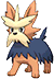 Herdier, Front, in Omega Ruby & Alpha Sapphire