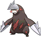 Excadrill, Front, in Omega Ruby & Alpha Sapphire
