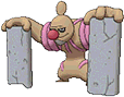 Conkeldurr, Front, in Omega Ruby & Alpha Sapphire