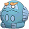 Darmanitan Zen Mode, Front, in Omega Ruby & Alpha Sapphire