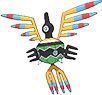 Sigilyph, Front, in Omega Ruby & Alpha Sapphire