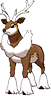Sawsbuck Winter Form in Omega Ruby & Alpha Sapphire