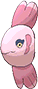 Alomomola, Front, in Omega Ruby & Alpha Sapphire