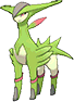 Virizion, Front, in Omega Ruby & Alpha Sapphire