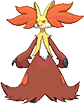 Delphox in Omega Ruby & Alpha Sapphire