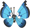 Vivillon Marine, Front, in Omega Ruby & Alpha Sapphire