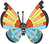Vivillon Ocean, Front, in Omega Ruby & Alpha Sapphire