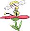 Flabébé Red Flower in Omega Ruby & Alpha Sapphire