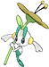 Floette Yellow Flower, Front, in Omega Ruby & Alpha Sapphire