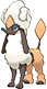 Furfrou Diamond Trim, Front, in Omega Ruby & Alpha Sapphire