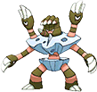 Barbaracle, Front, in Omega Ruby & Alpha Sapphire