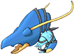 Clawitzer, Front, in Omega Ruby & Alpha Sapphire