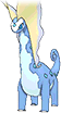 Aurorus in Omega Ruby & Alpha Sapphire