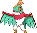 Hawlucha, Front, in Omega Ruby & Alpha Sapphire