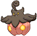 Pumpkaboo Large Size, Front, in Omega Ruby & Alpha Sapphire