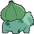 Bulbasaur, Back, in Omega Ruby & Alpha Sapphire