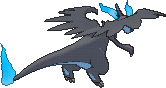 Charizard Mega X, Back, in Omega Ruby & Alpha Sapphire